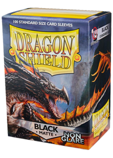Arcane Tinmen Dragon Shield Matte Black Non-Glare